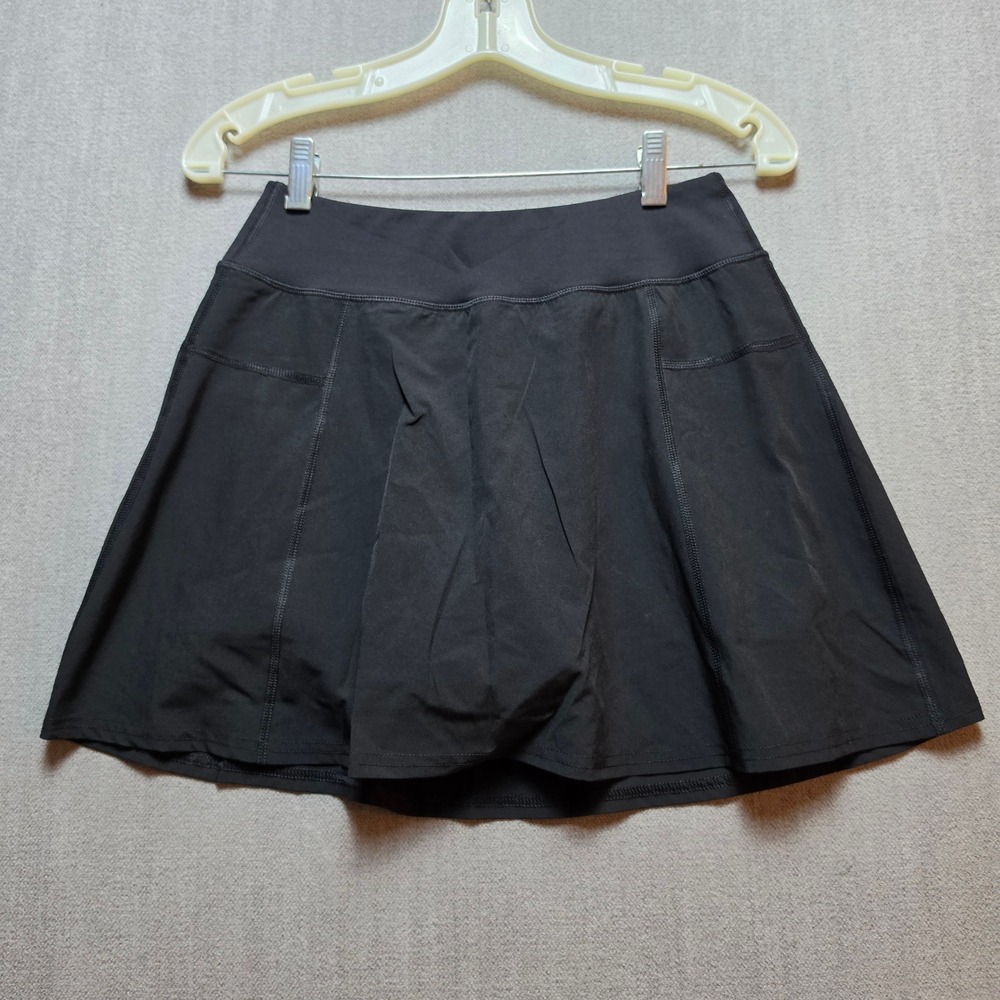 90 Degree by Reflex Skort Womens Small Black Sunday Funday Lightstreme Active